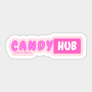 Candy HUB Sticker